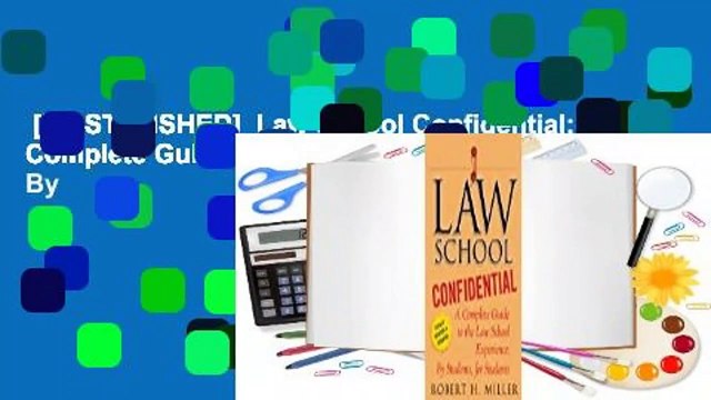 [MOST WISHED] Law School Confidential: A Complete Guide to the Law School Experience: By