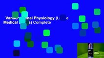 Vanders Renal Physiology (Lange Medical Books) Complete