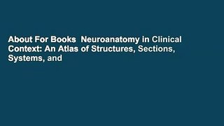 About For Books  Neuroanatomy in Clinical Context: An Atlas of Structures, Sections, Systems, and
