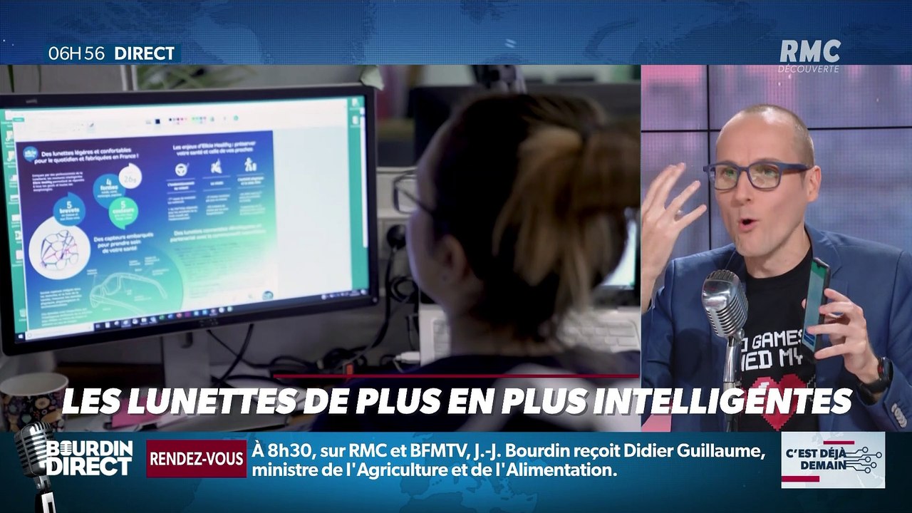 La chronique d'Anthony Morel : Des lunettes de plus en plus intelligentes - 01/10