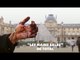 Des militants écologistes anti-Total peignent la pyramide du Louvre