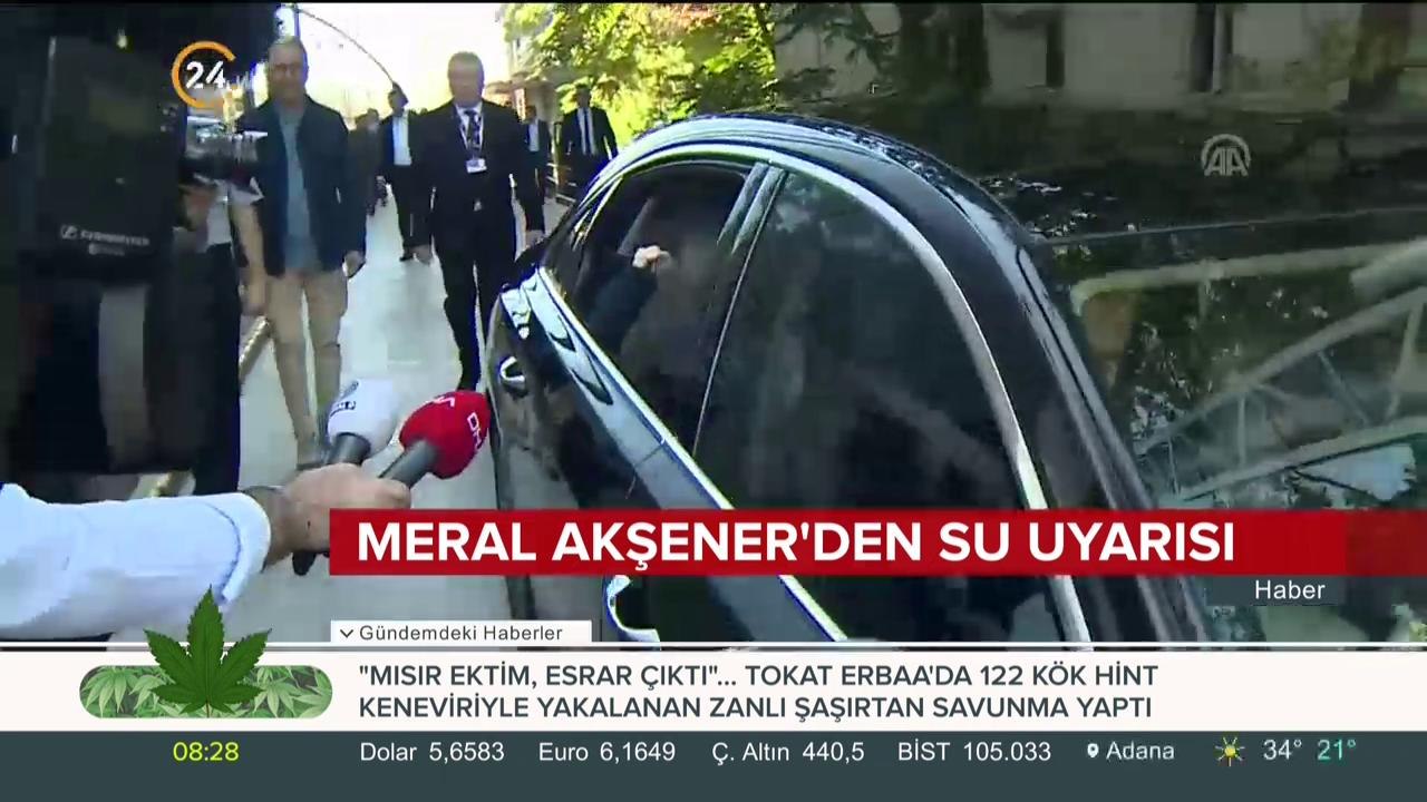 Ankara'nın musluk suyu Meral Akşener'i hastanelik etti