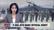 S. Korea showcases F-35A stealth fighter jets during Armed Forces Day ceremony