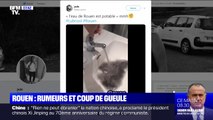Rouen: les images montrant de l'eau noire dans les robinets sont-elles authentiques?