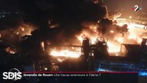 Incendie de Rouen: Le feu à pris à l'extérieur selon une vidéo de surveillance - Lubrizol dépose plainte pour 