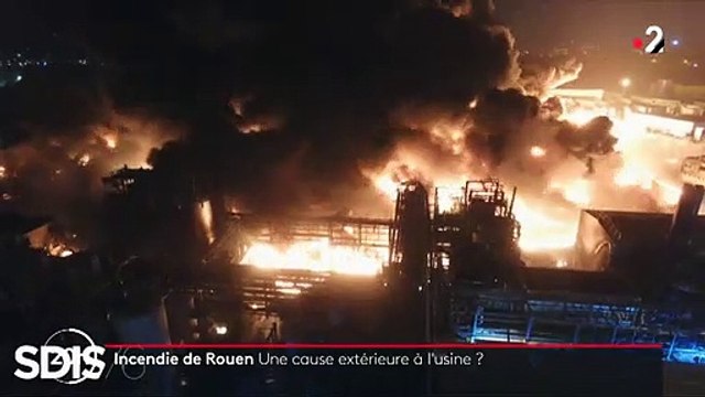 Incendie de Rouen: Le feu à pris à l'extérieur selon une vidéo de surveillance - Lubrizol dépose plainte pour destruction involontaire par explosion ou incendie
