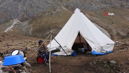 Göçerlerin zorlu yaşam mücadelesi