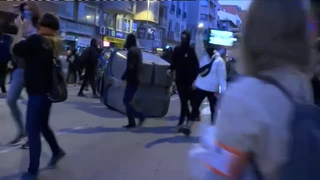 Crece la tensión en las calles de Girona