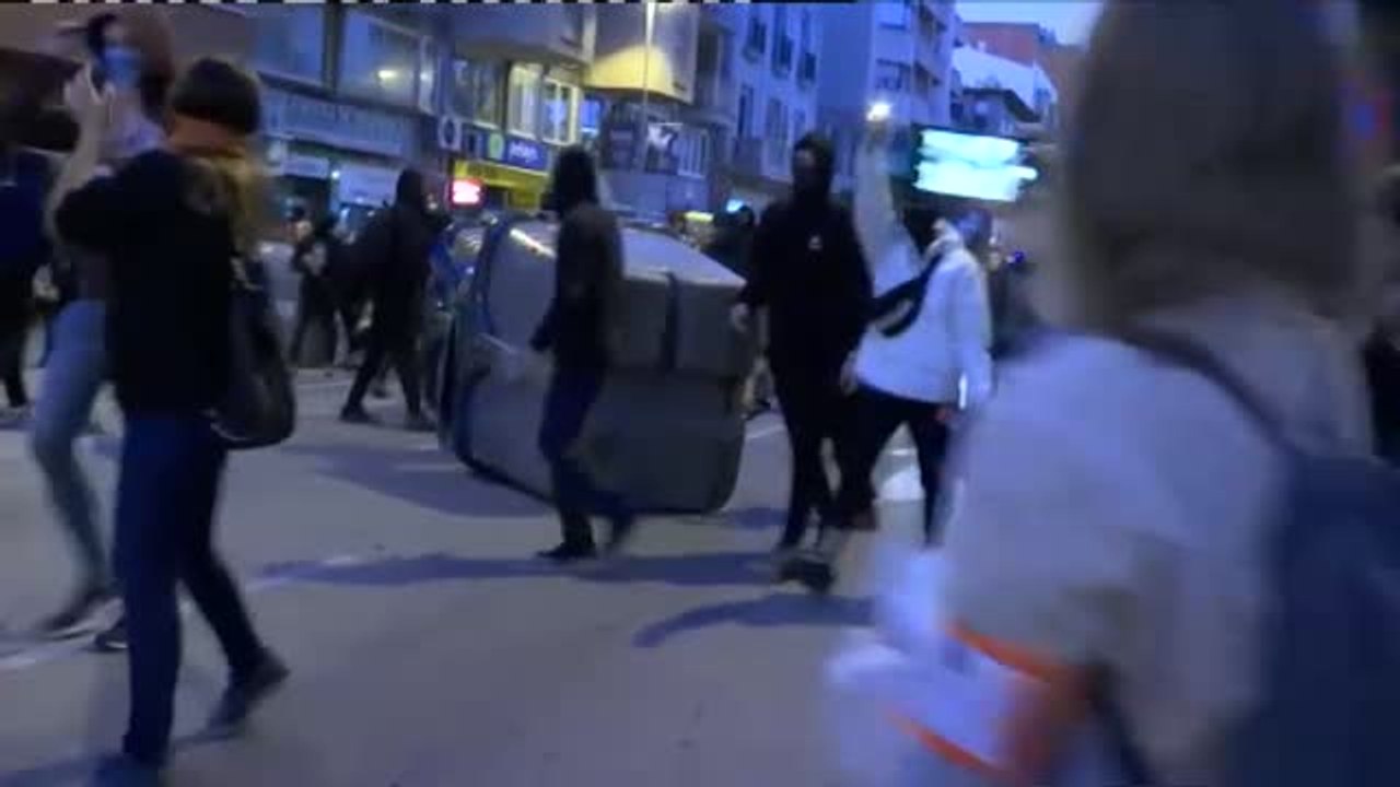 Crece la tensión en las calles de Girona