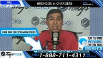 Broncos Chargers NFL Pick 10/6/2019