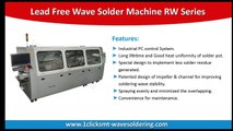 lead free wave solder machine