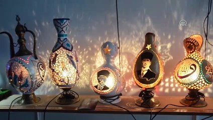 'Su kabağında' açan çiçekler - KÜTAHYA