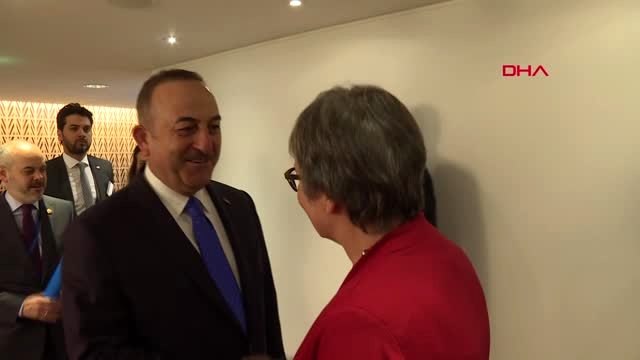 Çavuşoğlu, akpm başkanı pasquier ile görüştü