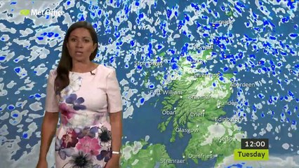 Scotland National weather for Tuesday 01 October 2019 from MetOffice