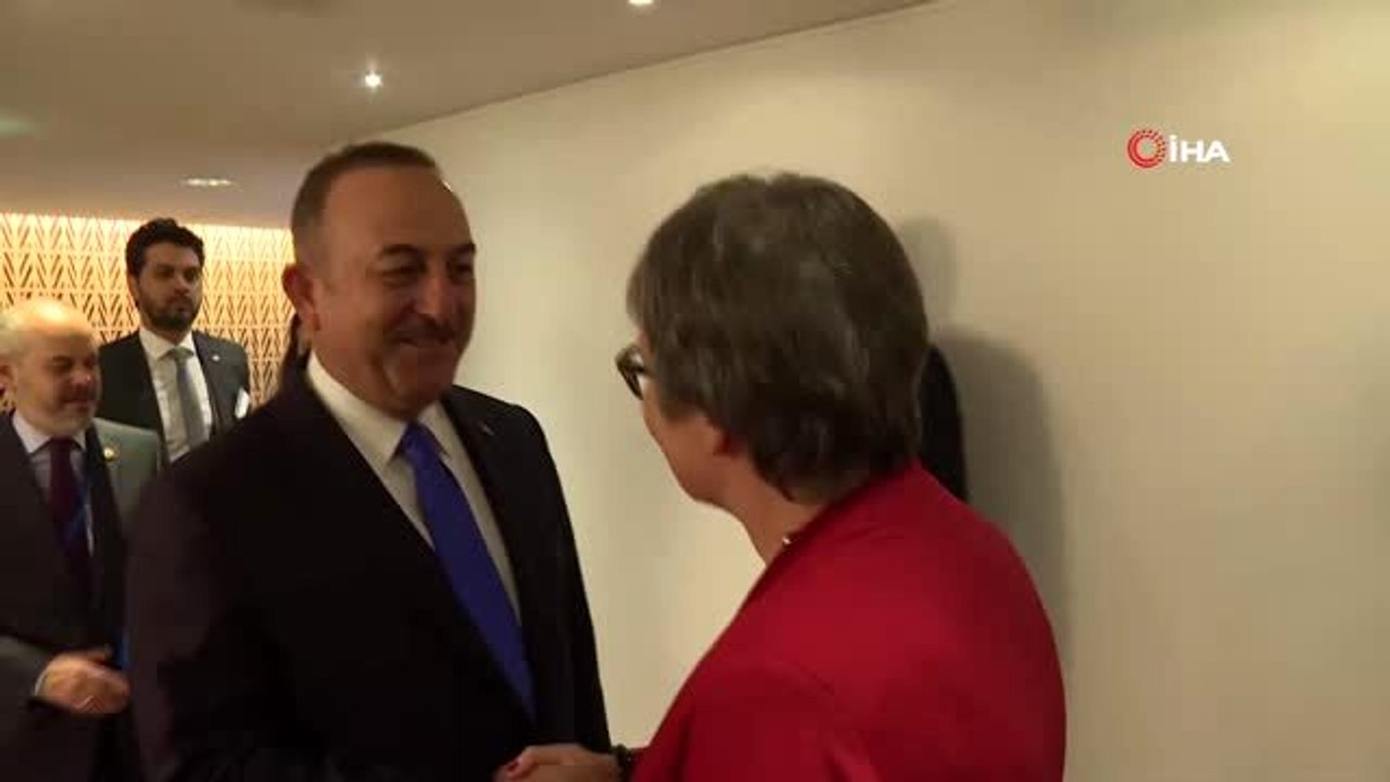 - Bakan Çavuşoğlu, AKPM Başkanı Pasquier ile gö...