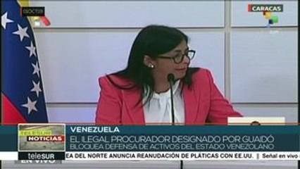 Venezuela: ilegal procurador de Guaidó bloque defensa de activos