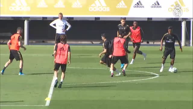 El Real Madrid ya prepara su partido contra el Granada CF