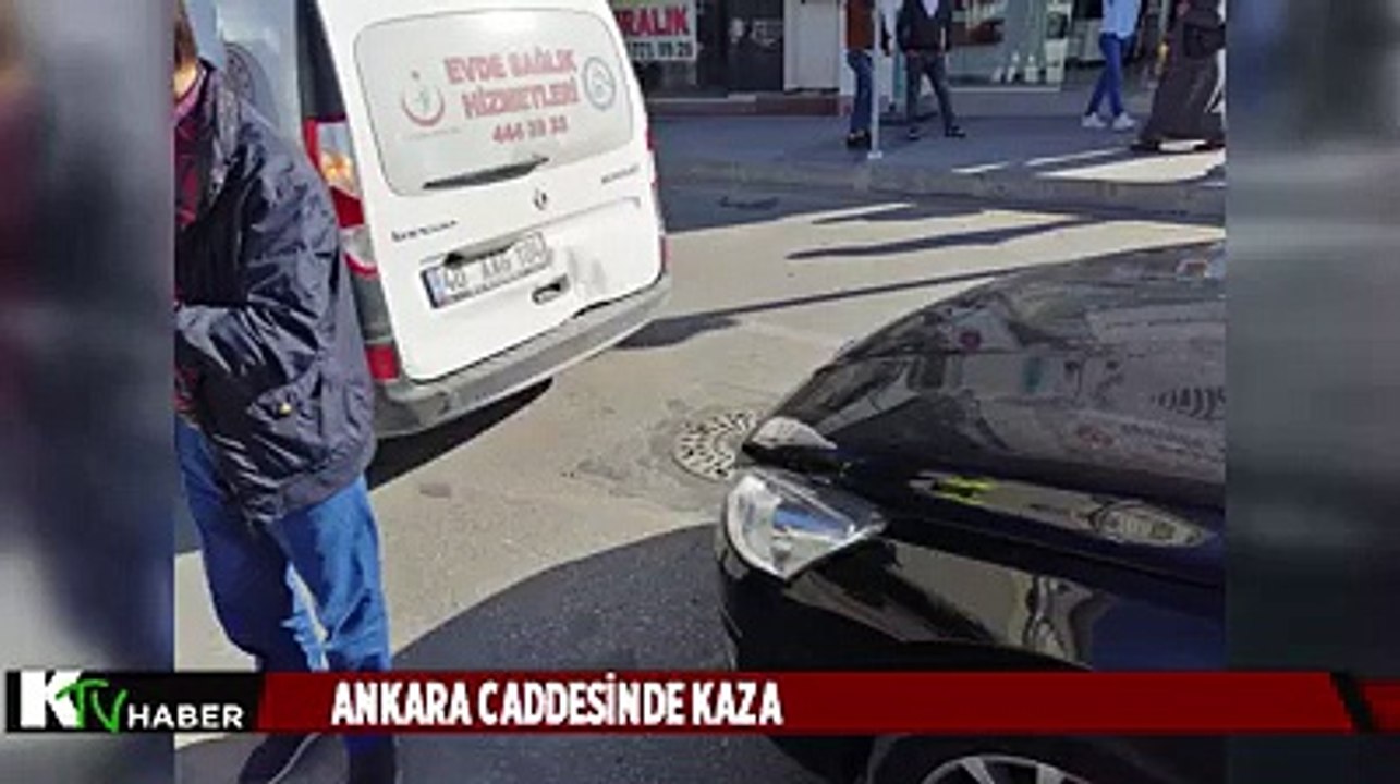KIRŞEHİR ANKARA CADDESİNDE KAZA