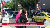 Oto yıkamacıyla bina sakini arasında park yeri kavgası kanlı bitti