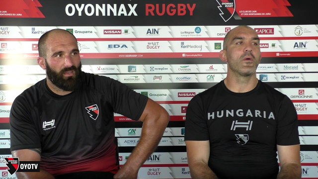 Point presse avant Béziers / Oyonnax - 6ème journée ProD2