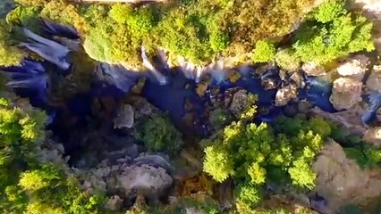 Göksu Şelalesi'nde sonbahar güzelliği - KONYA