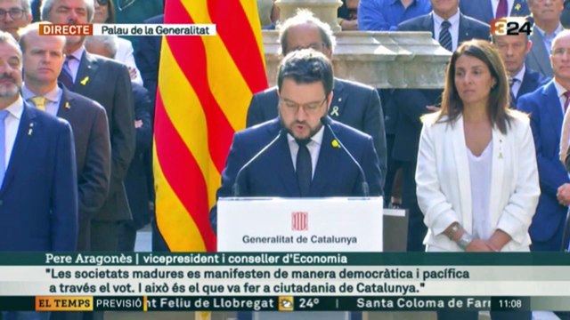 Acte institucional del govern dos anys després de l'1-O