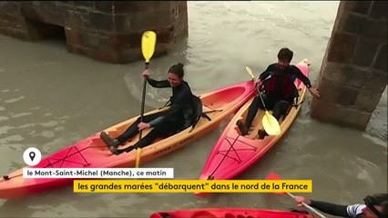 Les grandes marées arrivent dans le nord de la France