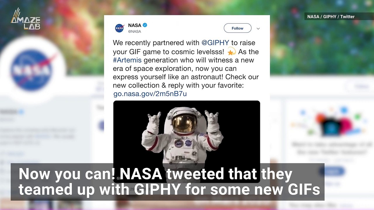 NASA’s Astronaut GIFs Take Texting to an Awesom...