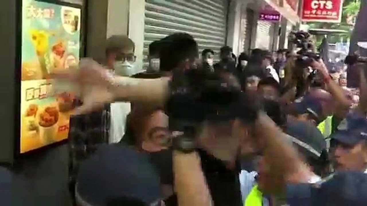 Hong Kong'daki protestolar Çin’in 70. kuruluş yıl dönümünde devam ediyor