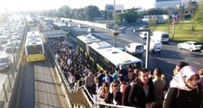 İBB, Altunizade'deki yoğunluk için harekete geçti: Her metro seferi için 3 boş metrobüs durağa gönderilecek