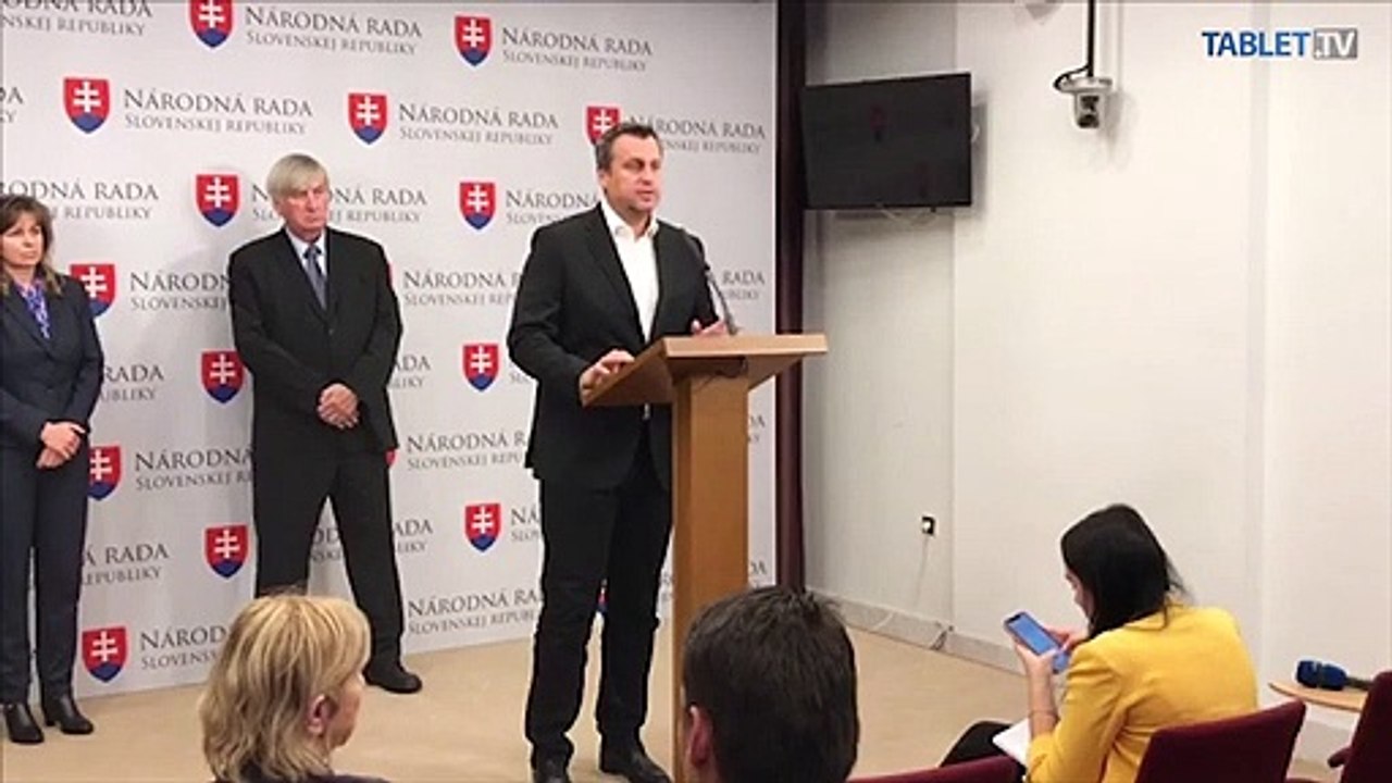 ZÁZNAM: TK predsedu Národnej rady SR a SNS Andreja Danka