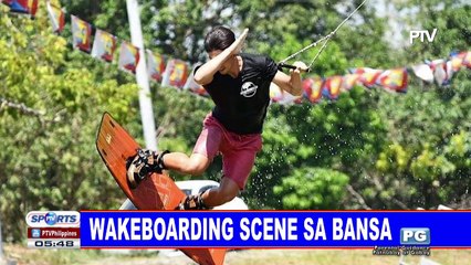 Wakeboarding scene sa bansa