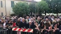 Elezioni Umbria, a Stroncone (Terni) tanta gente in piazza per Salvini (30.09.19)