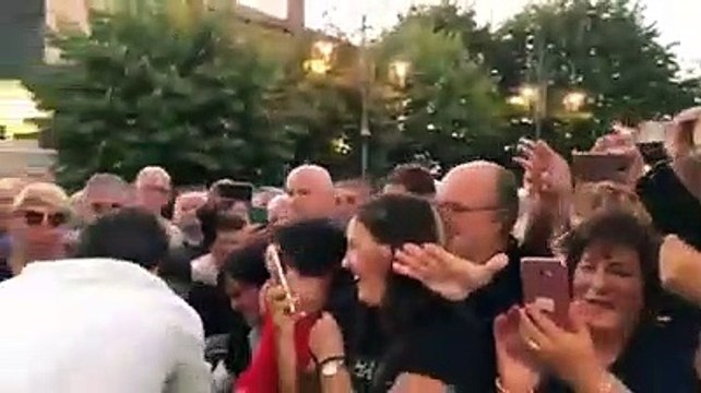 Elezioni Umbria, Salvini accolto a Stroncone (Terni) - (30.09.19)