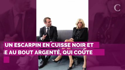 PHOTOS. Brigitte Macron ressort l'une de ses paires d'escarpins fétiches Louis Vuitton