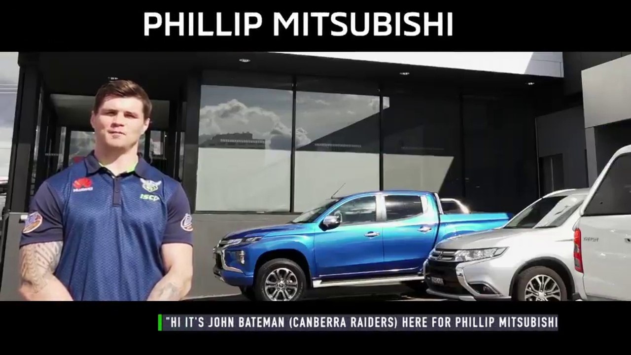 John Bateman Mitsubishi advert