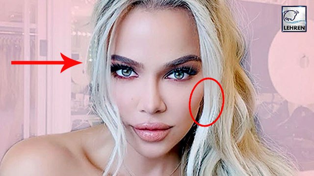 Khloe Kardashian Called Out By Fans For Heavily FaceTuned Selfie!