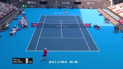 Murray beats US Open semi-finalist in China