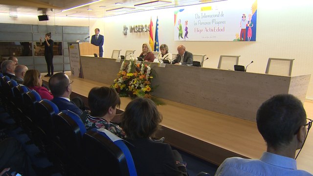 Carcedo en acto por Día Internacional de las Personas Mayores