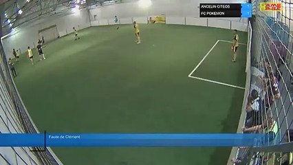 Faute de Clément - ANCELIN CITEOS Vs FC POKEMON - 30/09/19 20:00 - LIGUE 2 - Poitiers Game Parc