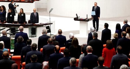 Son dakika: Erdoğan'ın TBMM'ye giriş yaptığı anda CHP-İYİ Parti ittifakı ikiye bölündü