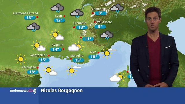 Votre météo de ce mercredi 2 octobre : quelques averses à prévoir dans l'après-midi