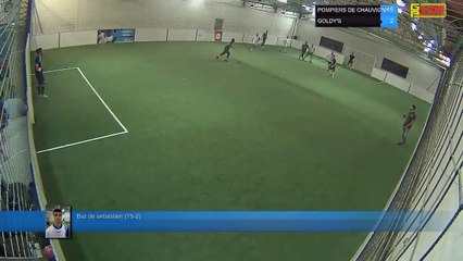 But de sebastien  (15-2) - POMPIERS DE CHAUVIGNY Vs GOLDY'S - 30/09/19 20:00 - LIGUE 1