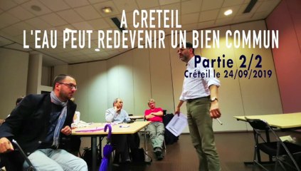 Eau bien commun.  Pour une Régie Public à  Creteil ! (partie 2).