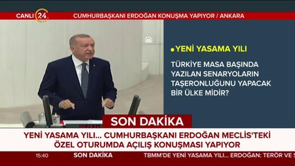 Yeni yasama yılı açılıyor