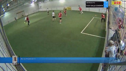 But de Florent (5-1) - SOYEUX FC Vs FOOT SALLE COMDATA - 30/09/19 21:00 - LIGUE 3