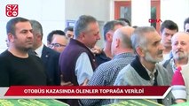 Ankara’daki otobüs kazasında ölenler toprağa verildi