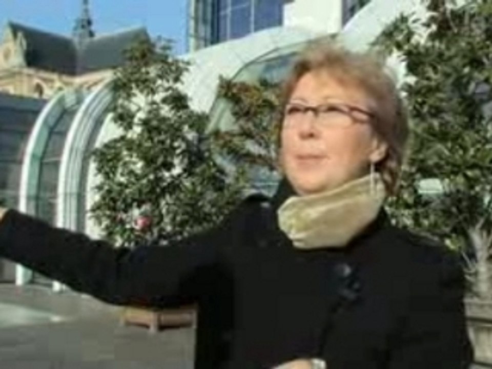 Paule Champetier de Ribes :  le projet des Halles-I