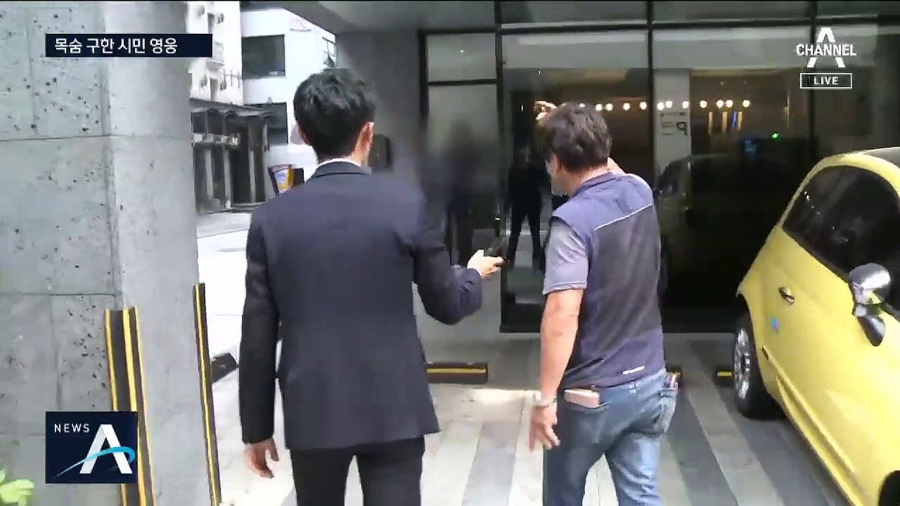 발목 잡고 필사의 40분…출근길 시민이 구한 ‘추락 위기’
