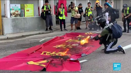 Hong Kong protest: Police shoot student with live ammunition